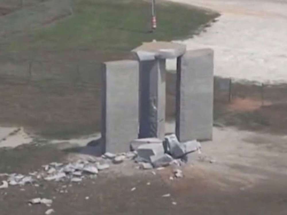 Video Of The Georgia Guidestone Explosion