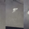 Pale Creature Caught On Security Cam